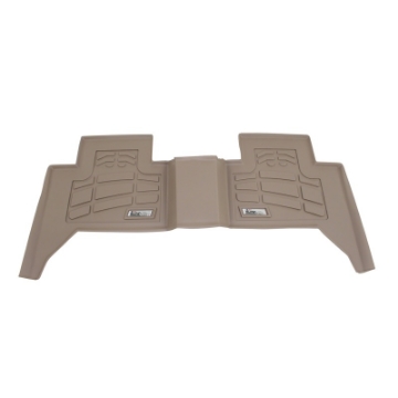 Picture of Westin 2005-2018 Toyota Tacoma Double Cab Wade Sure-Fit Floor Liners 2nd Row - Tan