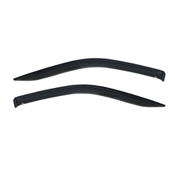 Picture of Westin 2004-2012 Chevy-GMC-Isuzu Colorado-Canyon Standard Cab Wade Slim Wind Deflector 2pc - Smoke