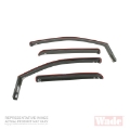Picture of Westin 2005-2010 Jeep Grand Cherokee Wade In-Channel Wind Deflector 4pc - Smoke