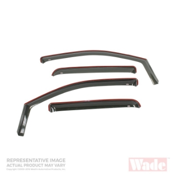 Picture of Westin 2006-2012 Subaru Tribeca Wade In-Channel Wind Deflector 4pc - Smoke