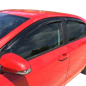 Picture of Westin 2014-2018 Toyota Corolla Wade Slim Wind Deflector 4pc - Smoke