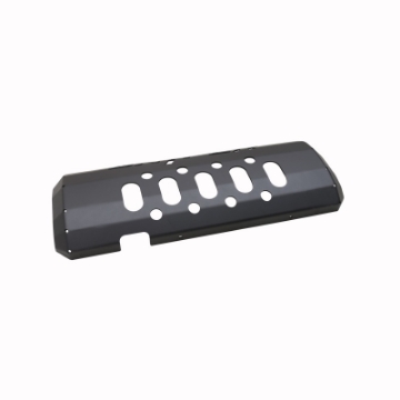 Picture of Westin-Snyper 07-17 Jeep Wrangler Muffler Skid Plate - Textured Black