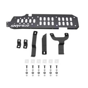 Picture of Westin 07-17 Jeep Wrangler Unlimited Gas Tank Skid Plate - Textured Black