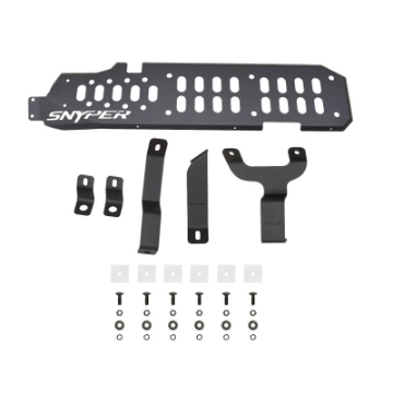 Picture of Westin 07-17 Jeep Wrangler Unlimited Gas Tank Skid Plate - Textured Black