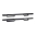 Picture of Westin-HDX 09-14 Ford F-150 SuperCrew Drop Nerf Step Bars - Textured Black
