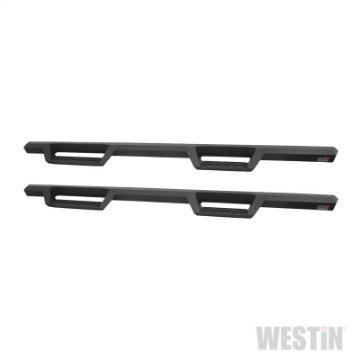 Picture of Westin-HDX 16-18 Nissan Titan XD Crew - 17-18 Titan Crew Cab Drop Nerf Step Bars - Textured Black