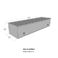 Picture of Westin-Brute HD Top Sider 13in x 72in w-flip up Door - Aluminum