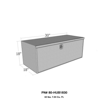 Picture of Westin-Brute HD Under Body 18in x 30in Drop Down Door - Aluminum