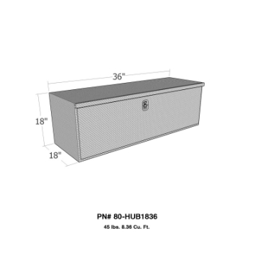 Picture of Westin-Brute HD Under Body 18in x 36in Drop Down Door - Aluminum