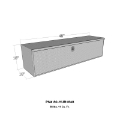 Picture of Westin-Brute HD Under Body 18in x 36in Drop Down Door - Aluminum