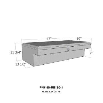 Picture of Westin-Brute Low Profil LoSider Sid Rail 47in Box - Aluminum