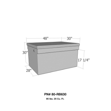 Picture of Westin-Brute Maximus 30in Chest - Aluminum