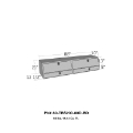 Picture of Westin-Brute Contractor TopSider 88in w- Drawers & Doors - Aluminum