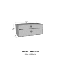 Picture of Westin-Brute UnderBody 30in x 20in w- Top Drawer - Aluminum