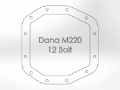 Picture of aFe Pro Series Rear Differential Cover Red 2018+ Jeep Wrangler JL V6 3-6L Dana M220