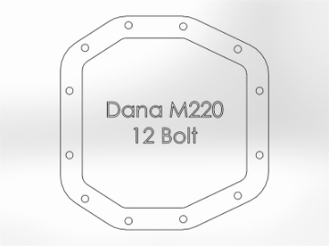 Picture of aFe Pro Series Rear Differential Cover Red 2018+ Jeep Wrangler JL V6 3-6L Dana M220