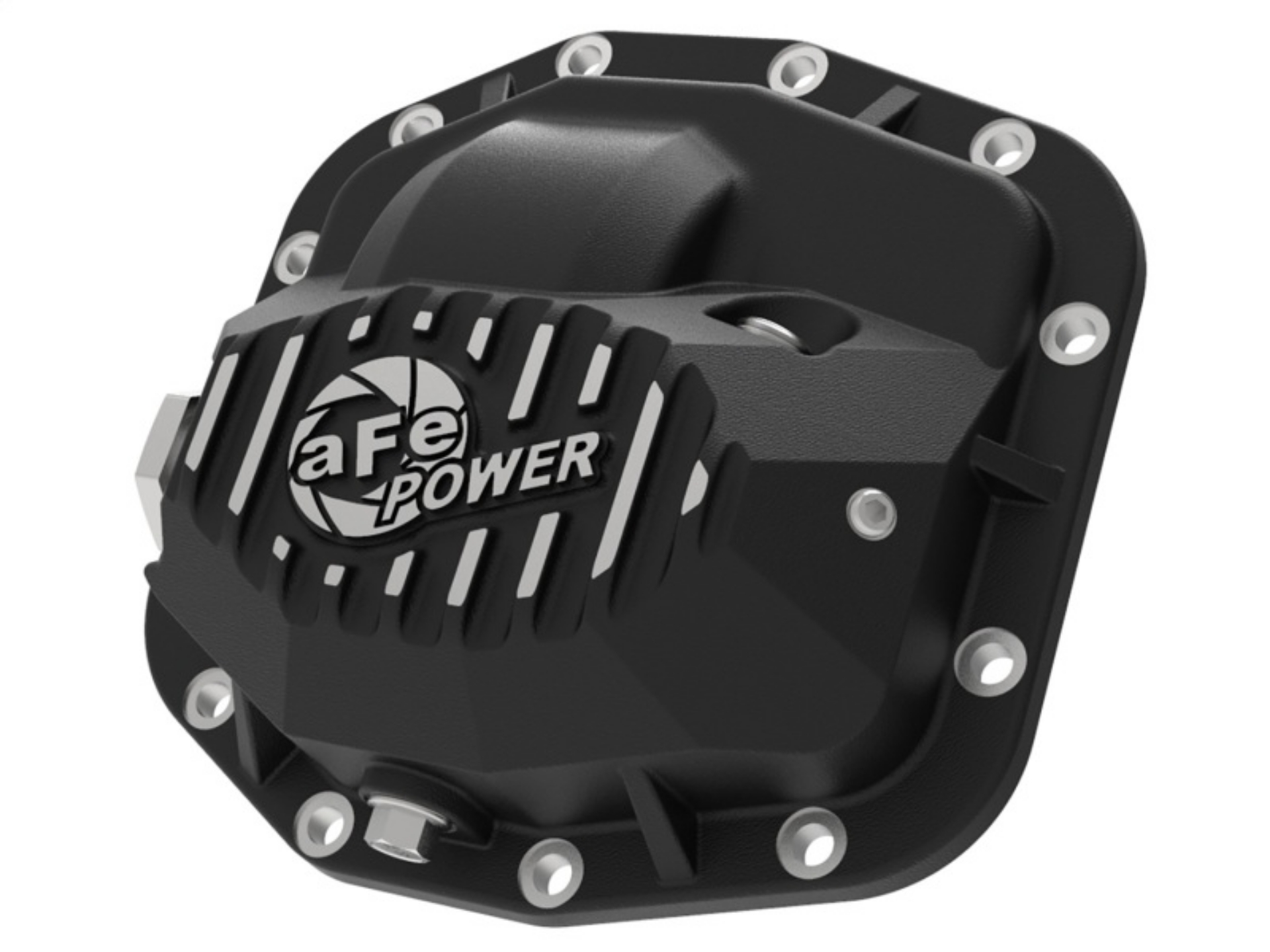 Picture of aFe Pro Series Front Differential Cover Black 2018+ Jeep Wrangler JL V6 3-6L Dana M186