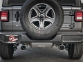 Picture of aFe Rebel Series 2-5in 409 SS Cat-Back Exhaust w- Polished Tips 2018+ Jeep Wrangler JL V6 3-6L