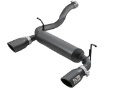 Picture of aFe Rebel Series 2-5in 409 SS Axle-Back Exhaust w- Black Tips 2018+ Jeep Wrangler JL V6 3-6L