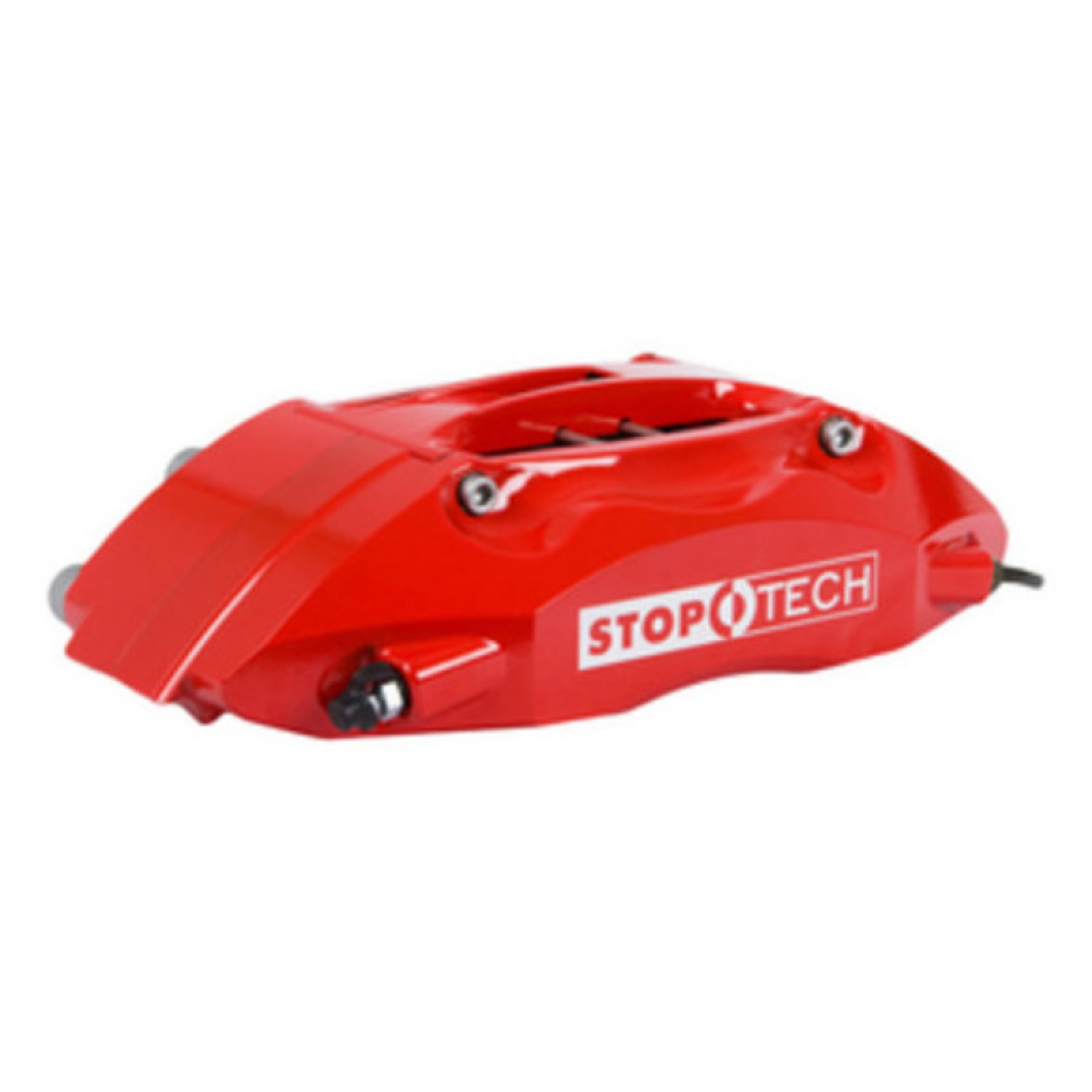 Picture of StopTech 89-95 Nissan Skyline GT-R R32 Front BBK ST40 355x32 Slotted Rotors Red Calipers