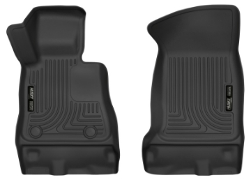 Picture of Husky Liners 2016+ Chevrolet Camaro X-Act Contour Black Front Floor Liners