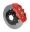 Picture of Wilwood AERO6 Front Hat Kit 14-00 Red 00-06 BMW M3 E46 w- Lines