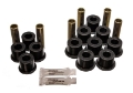 Picture of Energy Suspension 97-04 Dodge Dakota 2WD - 87-04 4WD Black Rear Leaf Spring Bushing Set