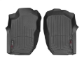 Picture of WeatherTech 01-04 Toyota Tacoma Double Cab Only Front FloorLiner - Black