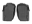Picture of WeatherTech 01-04 Toyota Tacoma Double Cab Only Front FloorLiner - Black