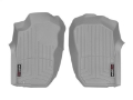 Picture of WeatherTech 01-04 Toyota Tacoma Double Cab Only Front FloorLiner - Grey