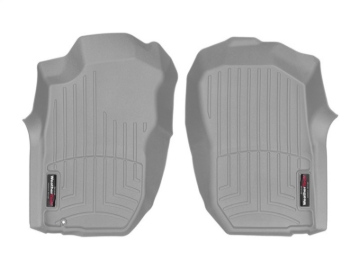 Picture of WeatherTech 01-04 Toyota Tacoma Double Cab Only Front FloorLiner - Grey