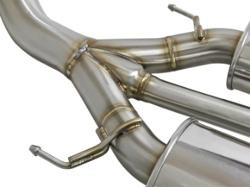 Picture of aFe Takeda 3in 304 SS Cat-Back Exhaust w- Tri-Polished Tips 17-18 Honda Civic Type R L4 2-0L t