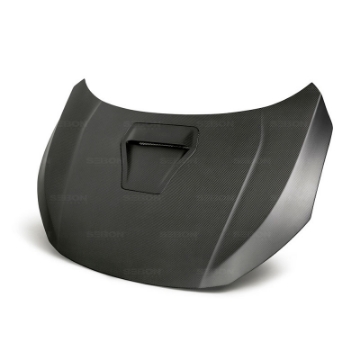 Picture of Seibon 17-18 Honda Civic Type-R OEM-Style Dry Carbon Fiber Hood