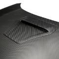Picture of Seibon 17-18 Honda Civic Type-R OEM-Style Dry Carbon Fiber Hood