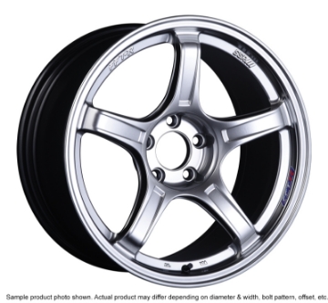 Picture of SSR GTX03 18x10-5 5x114-3 12mm Offset Platinum Silver Wheel