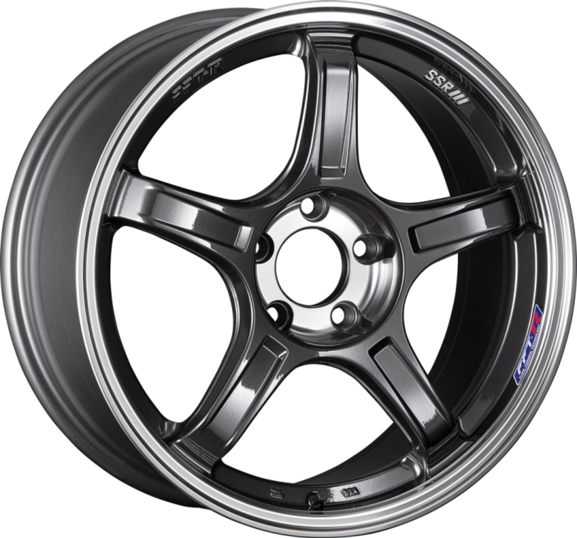 Picture of SSR GTX03 18x8-5 5x100 45mm Offset Black Graphite Wheel