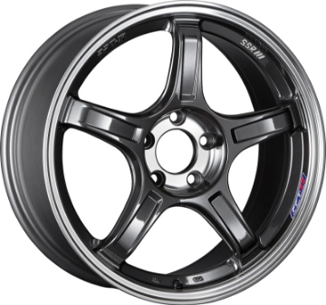 Picture of SSR GTX03 18x8-5 5x100 45mm Offset Black Graphite Wheel