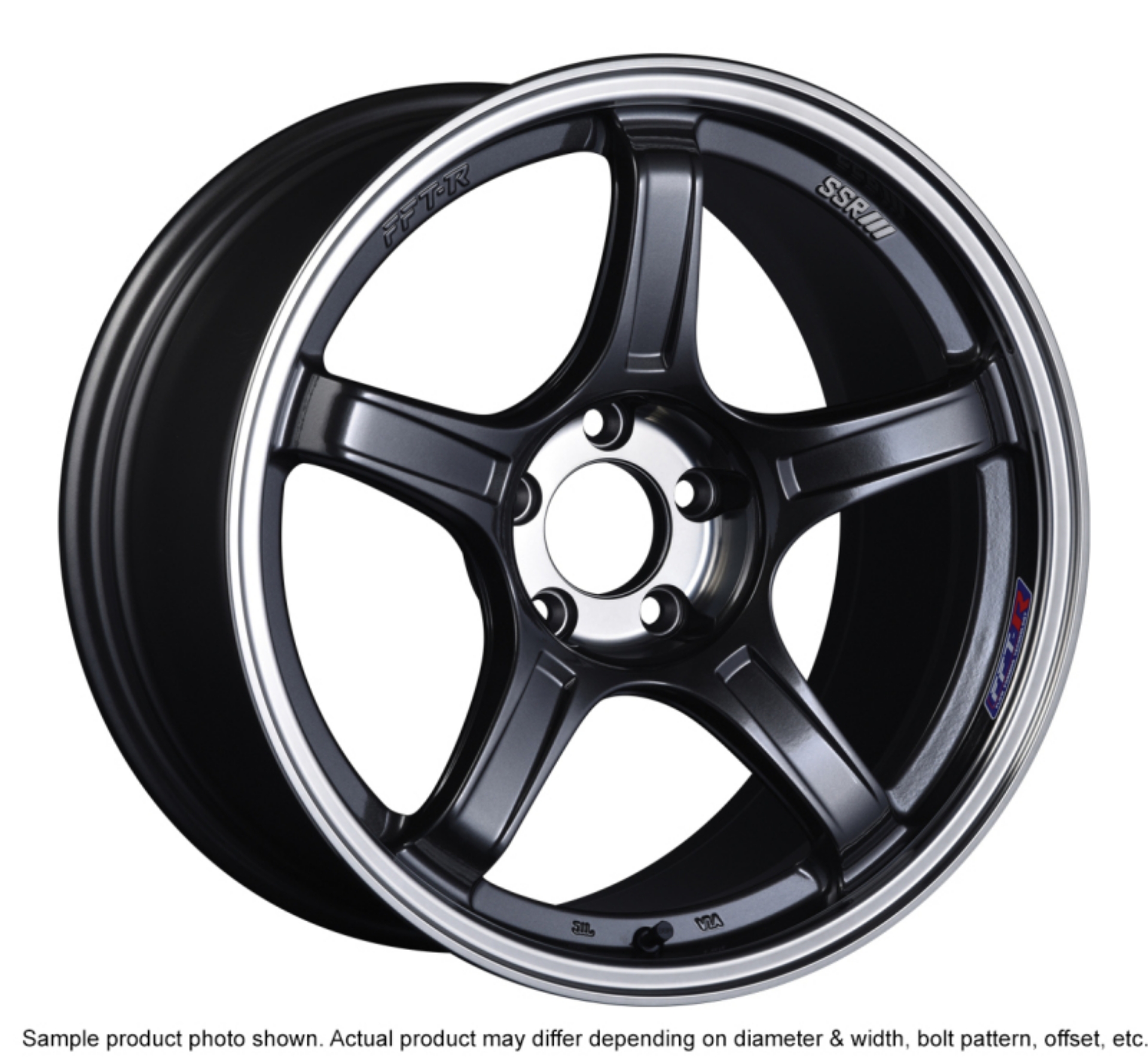 Picture of SSR GTX03 18x9-5 5x114-3 22mm Offset Black Graphite Wheel