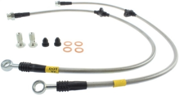 Picture of StopTech 96-04 Acura RL Stainless Steel Front Brake Lines