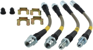 Picture of StopTech 93-98 Volkswagen Golf Stainless Steel Rear Brake Lines