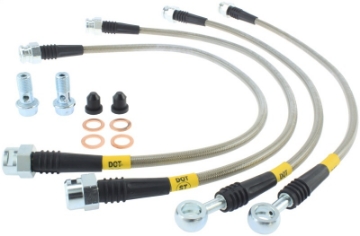 Picture of StopTech 08-17 Chevrolet Silverado 1500 Stainless Steel Rear Brake Lines