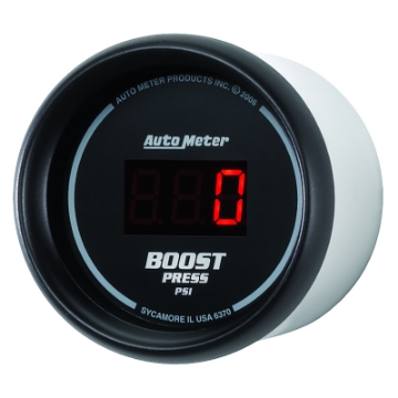 Picture of Autometer SportComp 52mm Digital 0-60 PSI Boost Gauge