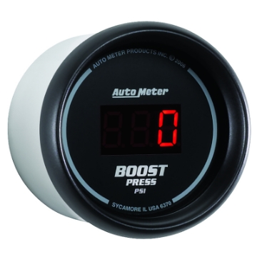 Picture of Autometer SportComp 52mm Digital 0-60 PSI Boost Gauge