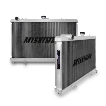 Picture of Mishimoto 89-94 Nissan 240sx S13 SR20DET X-LINE Thicker Core Aluminum Radiator