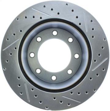 Picture of StopTech Select Sport Drilled & Slotted Rotor - Front Left