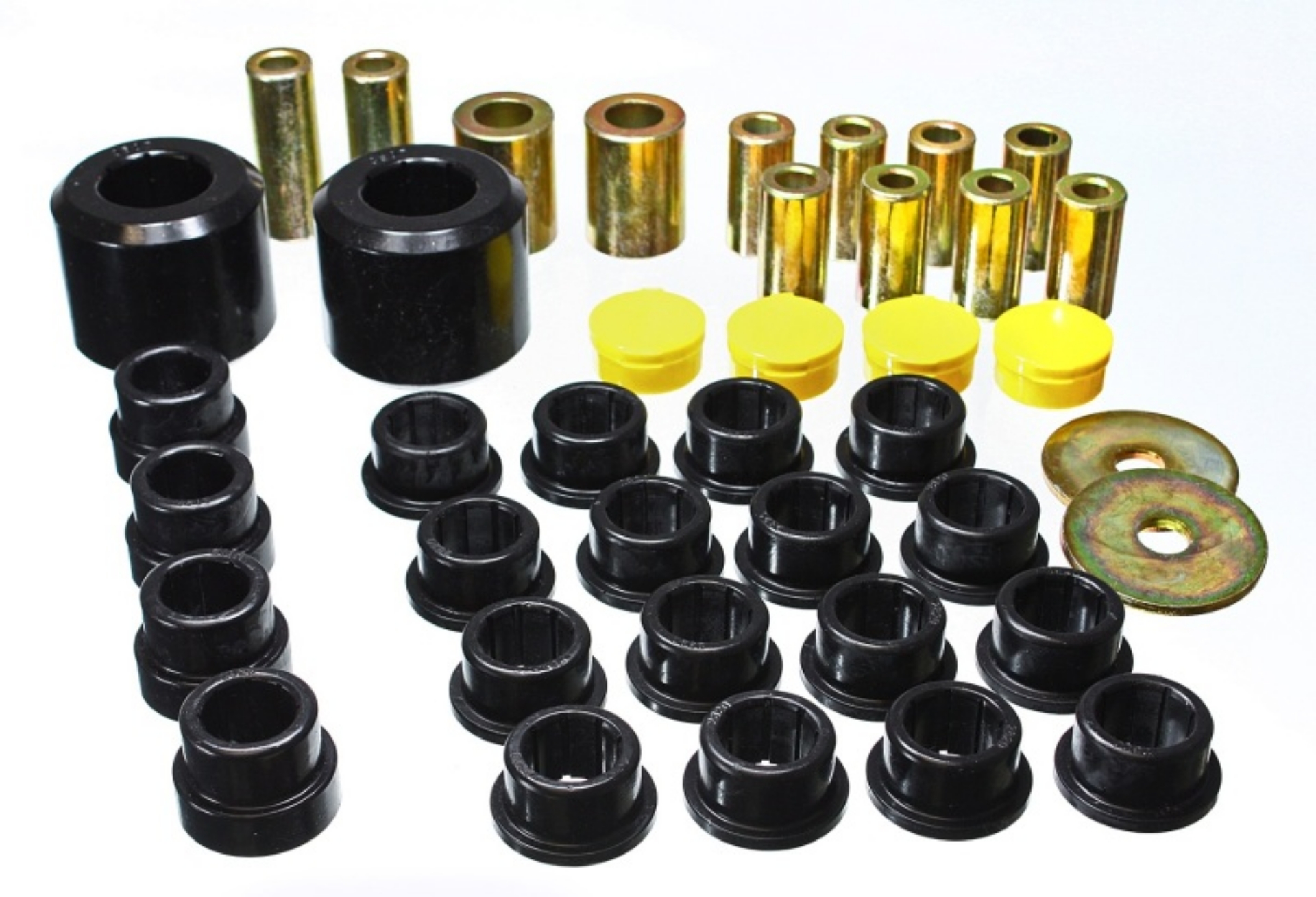 Picture of Energy Suspension 10 Chevy Camaro Black Rear End Control Arm Bushing Set