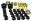 Picture of Energy Suspension 10 Chevy Camaro Black Rear End Control Arm Bushing Set