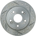 Picture of StopTech Select Sport Drilled & Slotted Rotor - Rear Left