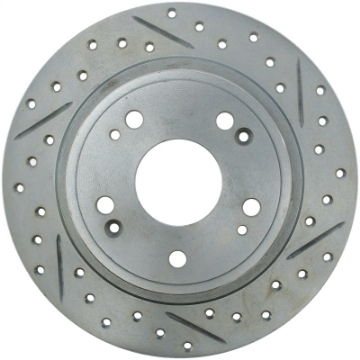 Picture of StopTech Select Sport Drilled & Slotted Rotor - Rear Left