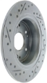 Picture of StopTech Select Sport Drilled & Slotted Rotor - Rear Left